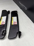 98-02 BMW Z3M Z3 M COUPE SUN VISOR VISORS SET BLACK *Tear*