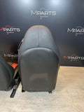 98-02 BMW Z3M Convertible Interior Front Heated Seats Blue / Black *Notes*