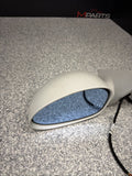 01-06 BMW E46 M3 Side View Door Mirrors Pair Alpine White *Notes*