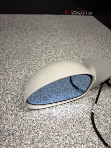01-06 BMW E46 M3 Side View Door Mirrors Pair Alpine White *Notes*