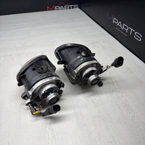 01-06 BMW E46 M3 Front Left Right Passenger Driver Bumper Fog Lights Clear OEM