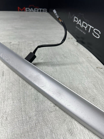 Genuine 04-06 BMW E46 325 330 M3 Coupe Trunk Lid Grip Handle Titanium Silver