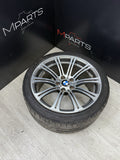 08-13 OEM BMW E90 E92 E93 M3 Rear 19” Wheel Rim Style 220M Silver 19x9.5 ET23
