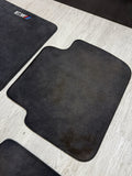 Genuine 01-06 BMW E46 M3 Coupe Carpets Floor Mats Black Front & Rear
