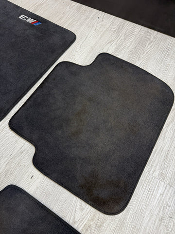 Genuine 01-06 BMW E46 M3 Coupe Carpets Floor Mats Black Front & Rear