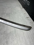 2001-2006 BMW E46 M3 Factory Rear Trunk Spoiler Lip 2695445 Silver Faded