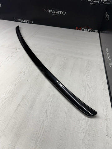 2001-2006 BMW E46 M3 Factory Rear Trunk Spoiler Lip 2695445 Jet Black OEM