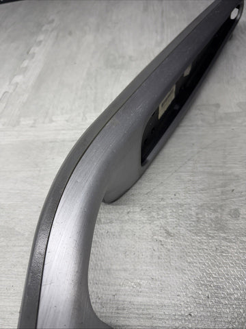 01-06 BMW E46 M3 Brushed Aluminum/Grey Door Trim Armrests Front