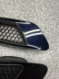 08-13 BMW E90 E92 E93 M3 Hood Scoops Space Pair Jerez Black 8042978
