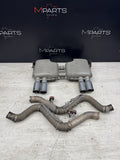 BMW E92 E93 M3 08-13 Eisenmann Race Connecting Pipes Exhaust Section 2x83mm