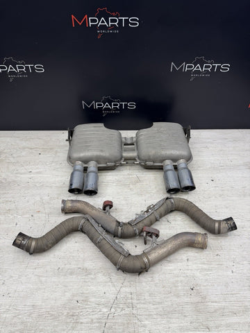 BMW E92 E93 M3 08-13 Eisenmann Race Connecting Pipes Exhaust Section 2x83mm