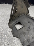 01-06 BMW E46 M3 Front Right Passenger Fender Liner Splash Guard OEM *Crack*