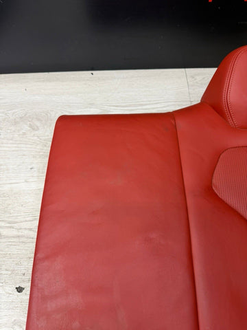 BMW F82 M4 Coupe 15-20 Left Rear Sakhir Orange Leather Back Rest Backrest Seat
