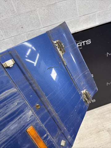 94-99 BMW E36 328 M3 Coupe Left Fender Cover Panel Estoril Blue OEM