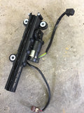 08-13 BMW E92 M3 COUPE LEFT DRIVER SEAT BELT TENDER EXTENDER ARM HANDOVER