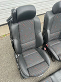 BMW E46 M3 01-06 Convertible M Rain Cloth / Nappa Leather Interior Seats Set