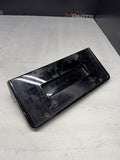 BMW E46 M3 01-06 Front License Plate Cover Base Bracket 51112694726 Jet Black