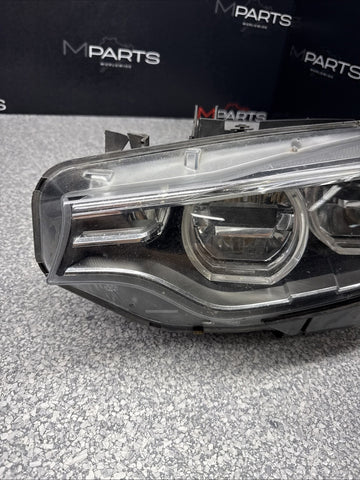 14-17 OEM BMW F32 F36 F80 F82 M3 M4 Left Driver LED Adaptive Headlight COMPLETE
