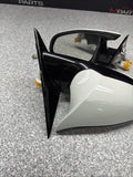 15-18 OEM BMW F80 M3 Front Left Right Mirror Assembly Heated Alpine White