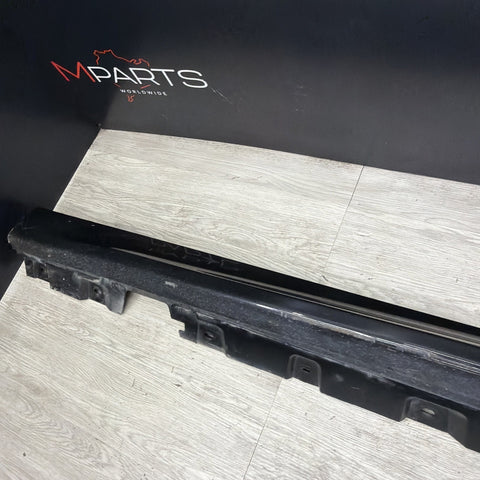 12-17 OEM BMW F10 M5 Left Driver Side Skirt Rocker Panel Black