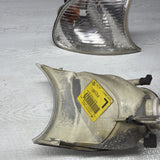 02-06 BMW E46 325 328 M3 Clear Corner Lights Tail Lamps 6919651 6919652 *Notes*