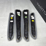 01-06 BMW OEM E46 M3 Coupe Trim Armrest Pads Set Gray Grey 8238622 *Notes*
