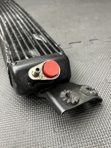 08-13 OEM BMW M3 E90 E92 E93 S65 Engine Oil Cooler *BENT