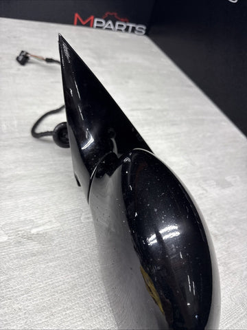01-06 BMW E46 M3 Left Driver Side View Mirror Jet Black