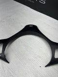 08-13 BMW E90 E92 E93 M3 Lower Steering Wheel Trim Cover Plate Black
