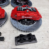 NEW 95-99 BMW E36 M3 BREMBO Big Brake Kit Red Calipers Rotors Set Plug Play