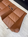 BMW 01-06 E46 M3 Convertible Rear Seat Back Rest Cinnamon Leather Backrest