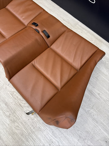 BMW 01-06 E46 M3 Convertible Rear Seat Back Rest Cinnamon Leather Backrest