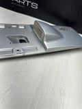 Rear Trunk Lid Lisence Plate Cover Trim Silver OEM BMW E36 Z3 M Roadster 1998-02