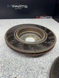 08-13 BMW E90 E92 E93 M3 Rear Brakes Brake Calipers Red & Discs Rotors