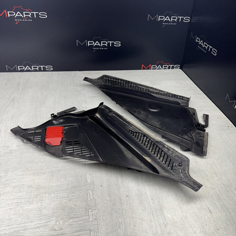BMW F87 M2 COUPE LEFT RIGHT ENGINE MOUNT OUTER WINDSHIELD COWL COWLS PANELS