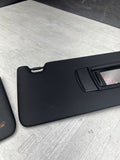 21-25 BMW G80 M3 Sedan Front Sun Visors Pair Black 8092728