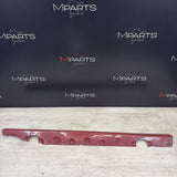 BMW E46 M3 01-06 RIGHT SIDE SKIRT ROCKER PANEL IMOLA RED 51717890012