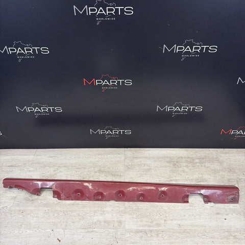 BMW E46 M3 01-06 RIGHT SIDE SKIRT ROCKER PANEL IMOLA RED 51717890012