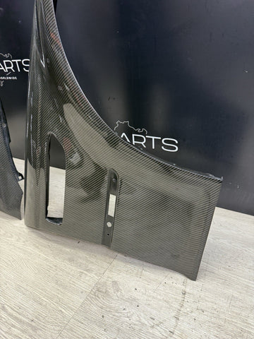 Real Carbon Fiber Front Fenders BMW 01-06 E46 M3 Pair