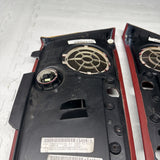 01-06 BMW E46 M3 Convertible Rear Left Right Door Cards Panels Trims Imola Red
