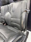 01-06 BMW E46 M3 Convertible Interior Front Non Heated Seats Black