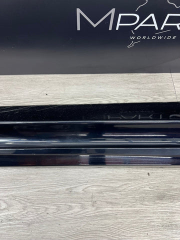 BMW E92 M3 08-13 Side Skirt Right Passenger Side Genuine OEM Jerez Black