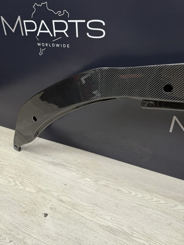 BMW F80 M3 F82 F83 M4 15-20 V Style Carbon Fiber Front Bumper Lip Splitter