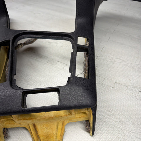 95-99 BMW E36 M3 Lower Dash Center Console Housing Panel Support Black Sedan