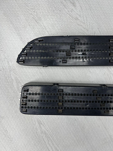 01-06 BMW E46 M3 Fender Vent Grilles Grills Trims Chrome OEM No Emblems