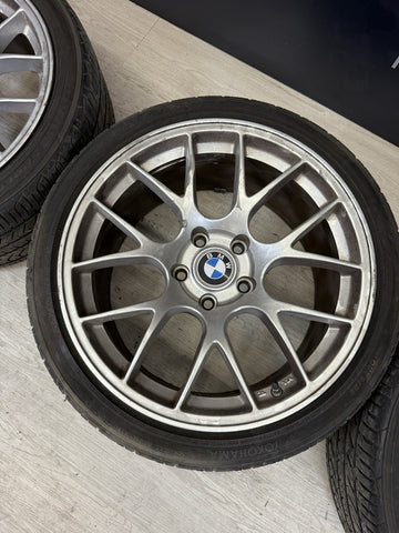 19” Apex EC-7 Square Rims Wheels Set BMW 19x9.5 ET35