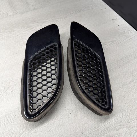 08-13 BMW E90 E92 E93 M3 Hood Scoops Space Jerez Black Pair 8042978
