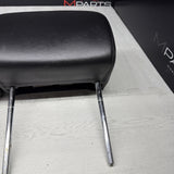 2001-2006 BMW E46 M3 Convertible Black Rear Headrests Head Rests Pair *Tabs*