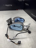01-06 BMW E46 M3 Side View Door Mirrors Pair Titan Silver