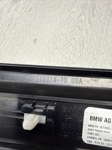 18-23 BMW X3 M X3M FRONT SILL PLATES COVERS 8077612